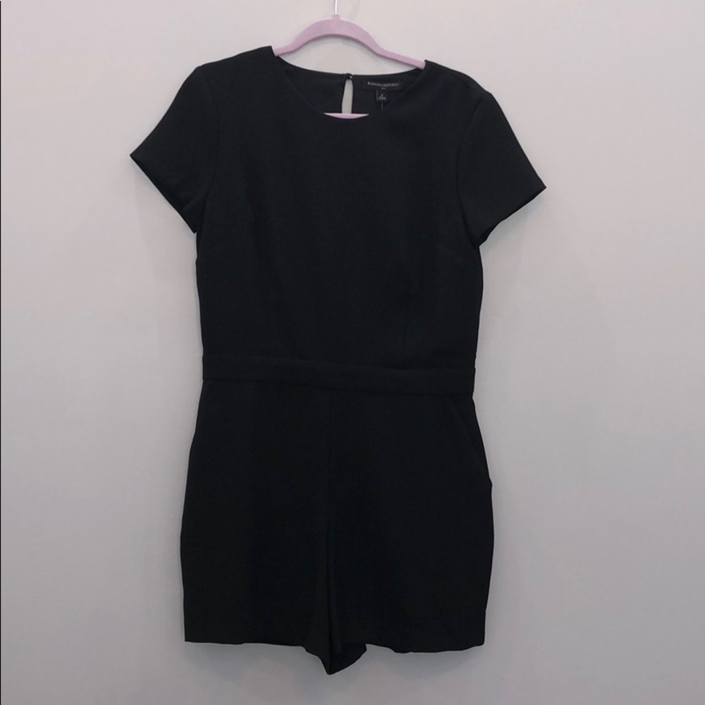 Banana Republic Black Romper
